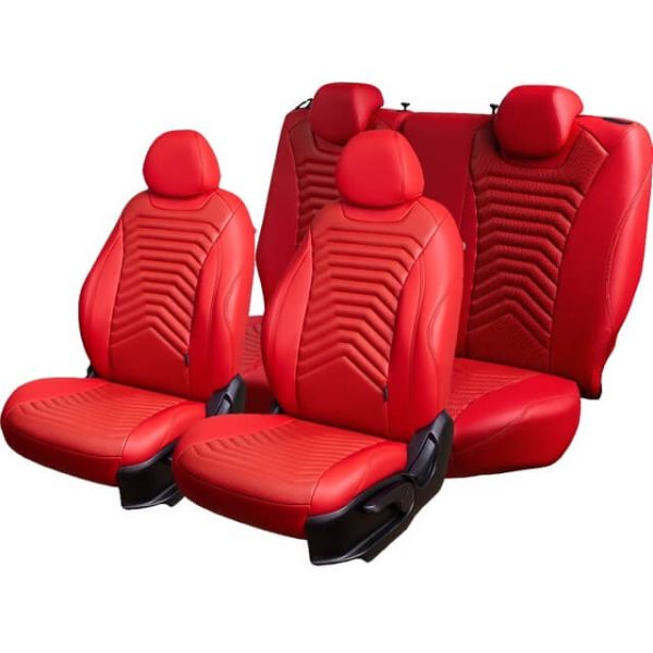 Чехлы Премиум Экокожа Байрон Президент|Жук на Nissan Note 2005-2014 г.в.